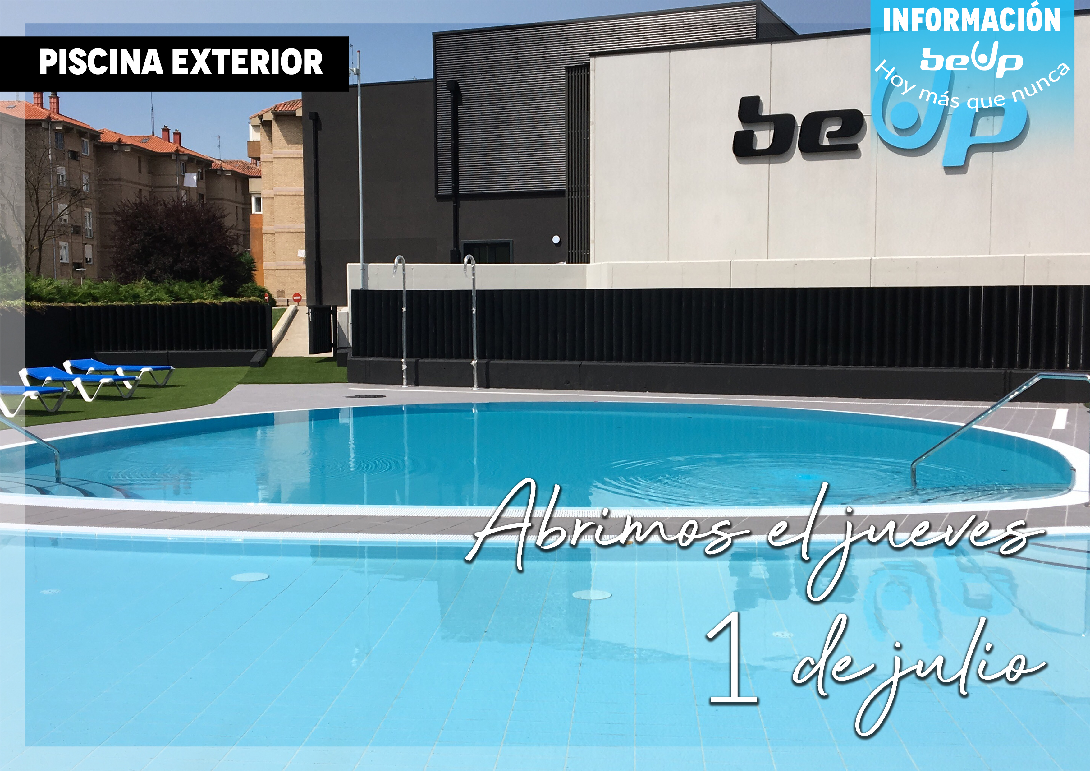 ¡Vuelve la piscina exterior!